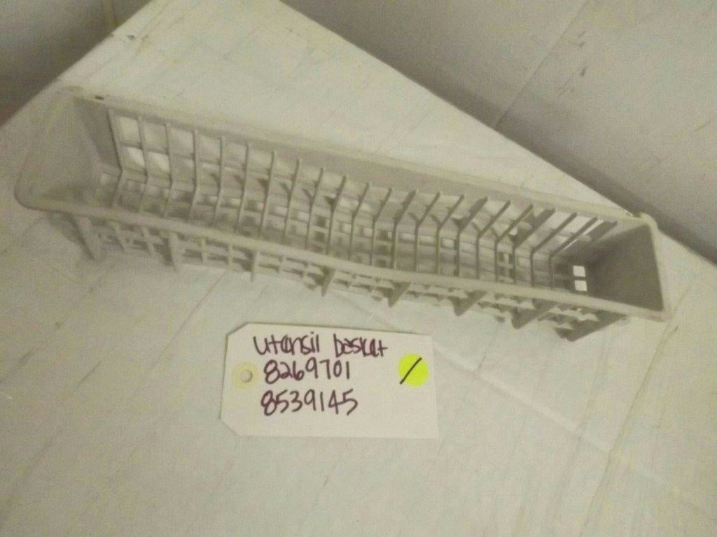 KENMORE DISHWASHER 8269701 8539145 UTENSIL BASKET USED KENMORE DISHWASHER 8269701 8539145 UTENSIL BASKET USED